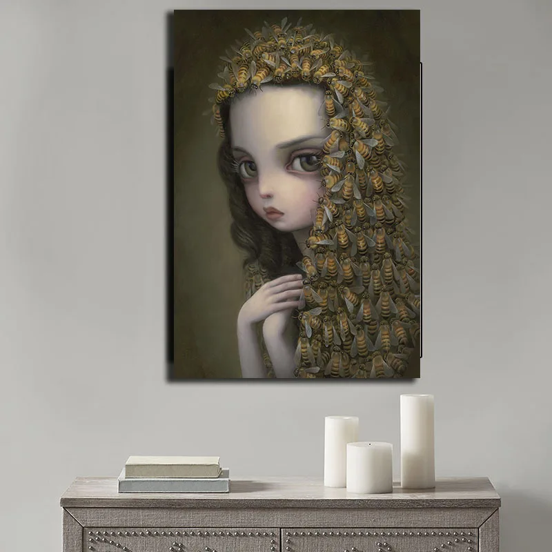 Современный Марк Райден настенный художественный принт на портрет холст