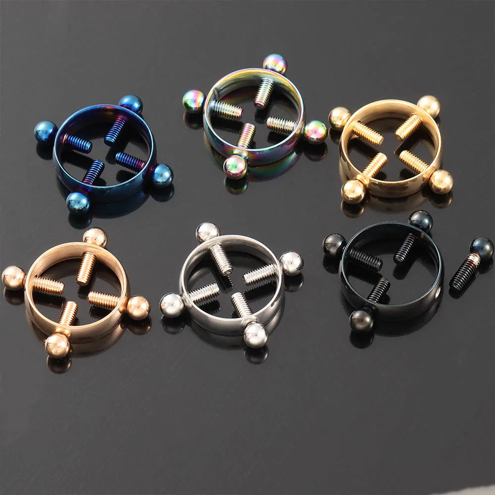 Обувь с круглым носком и не пирсинг для соска кольцевой щит бижутерия пирсинга