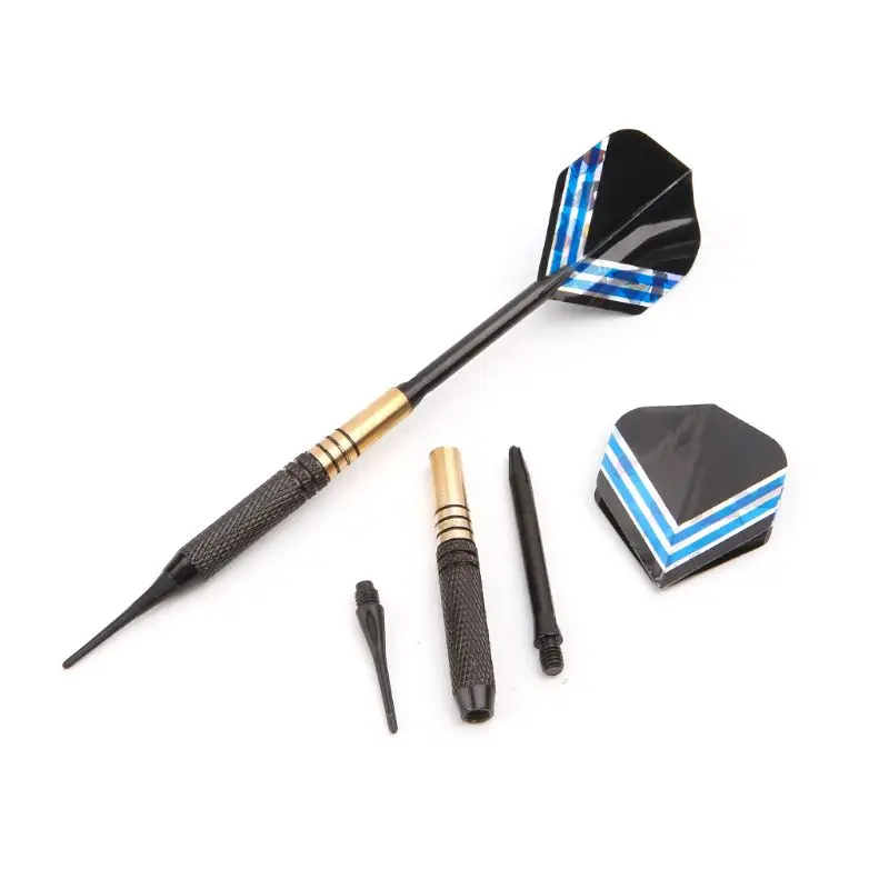 3 шт. 18 г стальной безопасный Дарт с мягким наконечником для занятий спортом в