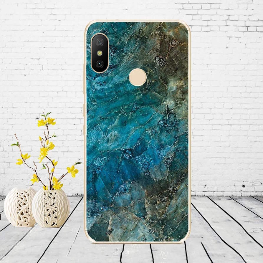 J38 Силиконовый чехол для Xiaomi mi A2 LITE, чехол с полной защитой, мягкая задняя крышка из ТПУ, чехол для телефона s для Xio mi A2 LITE, бампер - Цвет: J38