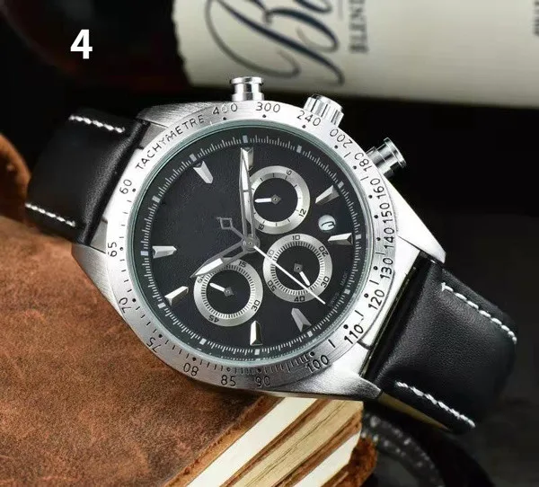 

Mens Watches Top Brand Luxury Chronograph Watch Men Stainless Steel Quartz Watches Black Male Watches relogio masculino