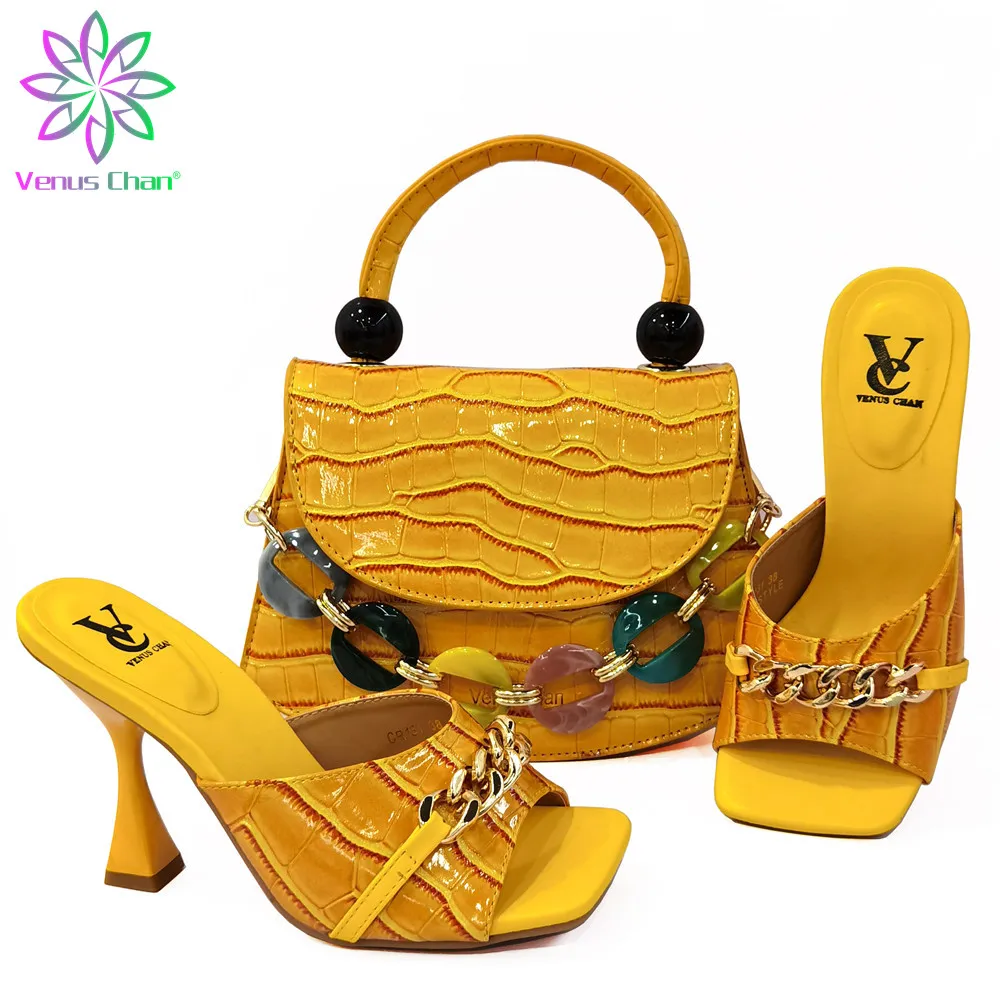

New Fashion Shoes and Bag for Party Wedding Italian Shoes and Bags To Match Ladies Shoes and Sandals African Shoes and Bag Set