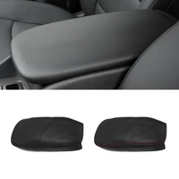 soft leather armrest cover for chevrolet malibu xl 2016 2017 2018 car center control armrest box surface cover trim