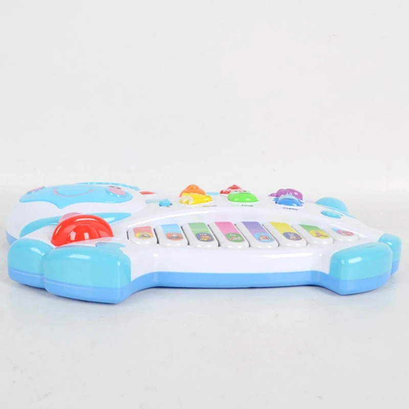 Детское пианино музыкальная игрушка с изображением коровы скотный двор