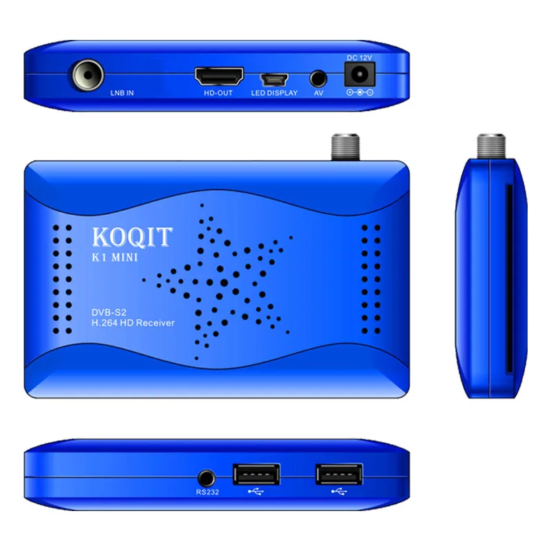 KOQIT K1 Mini 5G спутниковый декодер спутниковое ТВ приемник MeeCast DVB S2 рецептор Finder T2-MI T2MI