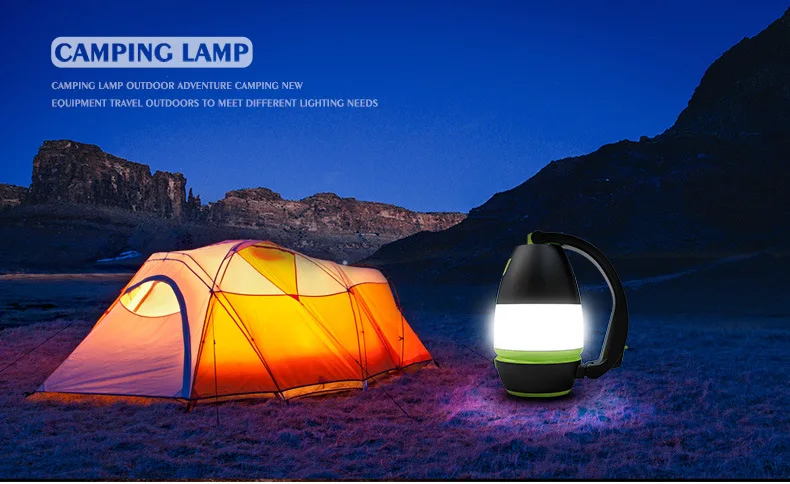 

4 in 1 Multifunction led Flashlight Emergency lamp USB Charging Desk Lamp outdoor Camping lamp