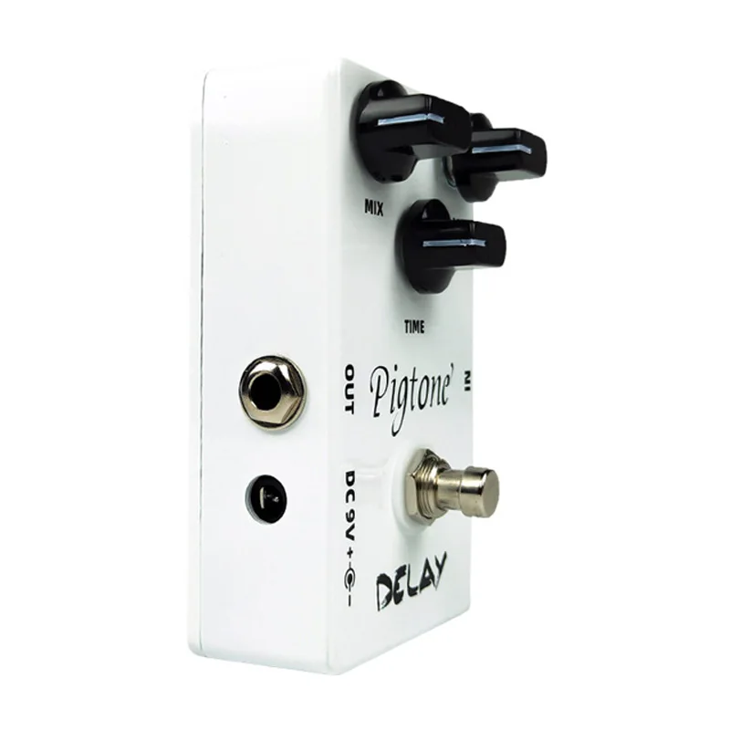 Pigtone PP-07 гитарные педали с эффектом Delay Акустическая Электрогитара аксессуары эффекты Педали реальные bypas