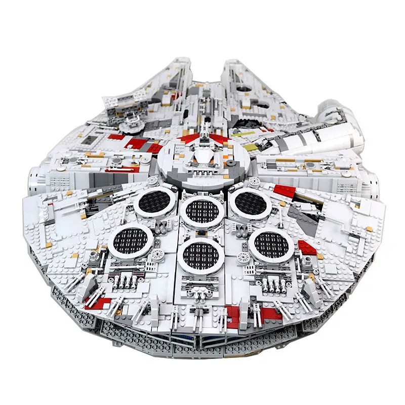 05132 Ultimate Millennium Star Wars Серия Модель «Сокол» Строительные блоки Набор Звездный Корабль 75192 игрушки коллекторы Кирпичи подарок для детей