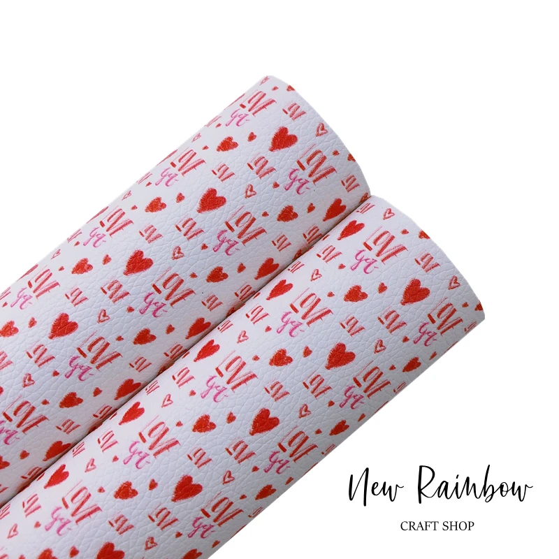 Новинка Радуга 30x2 2 см/рулон День Святого Валентина с красным сердцем и любовью