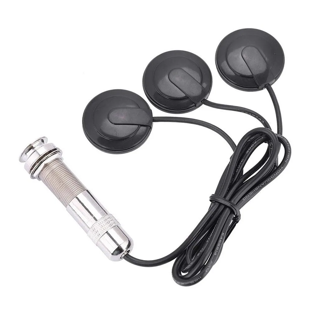 

EQ3 Piezoelectric Pickup Piezo Transducer For Acoustic Guitar Ukulele Mandolin Violin Banjo Universal Basses Parts Accessories