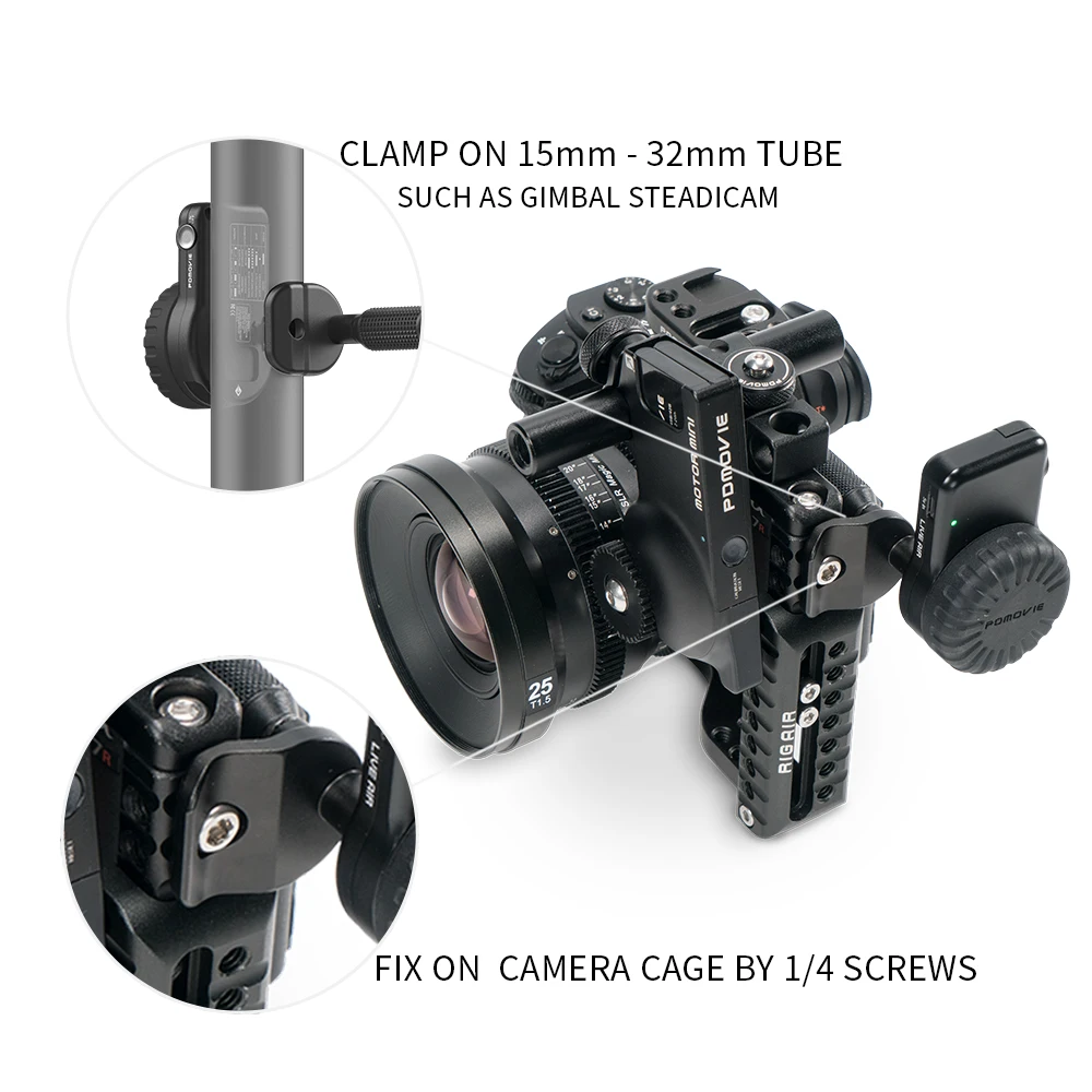 Беспроводная система контроля фокусировки PDMOVIE LIVE AIR 2 2S Bluetooth для объективов dji ronin