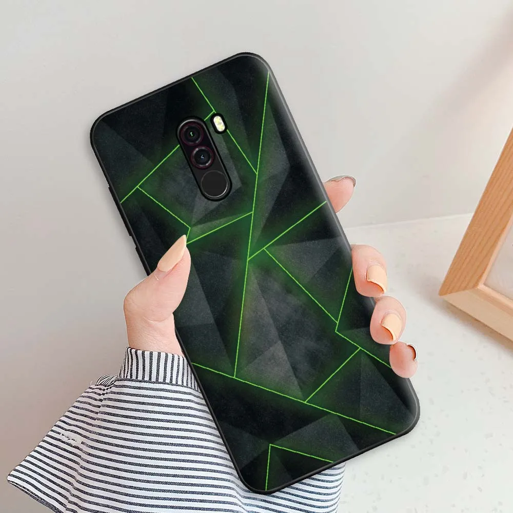 mous wallet Case For Xiaomi Pocophone F1 Case Xiaomi Pocophone F1 Back Cover Soft Silicone TPU Case For Xiaomi Pocophone F1 Protective Case waterproof case for phone