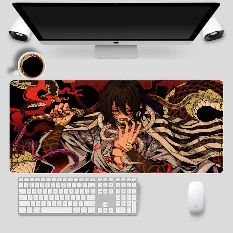 Хорошая демон убийца игровой Мышь коврик Pad большие для рабочего стола компьютер