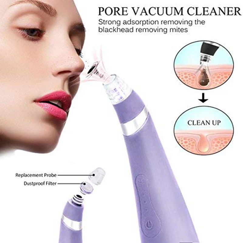 Пор вакуумное удаление угрей всасывание машина экстрактор инструмент для