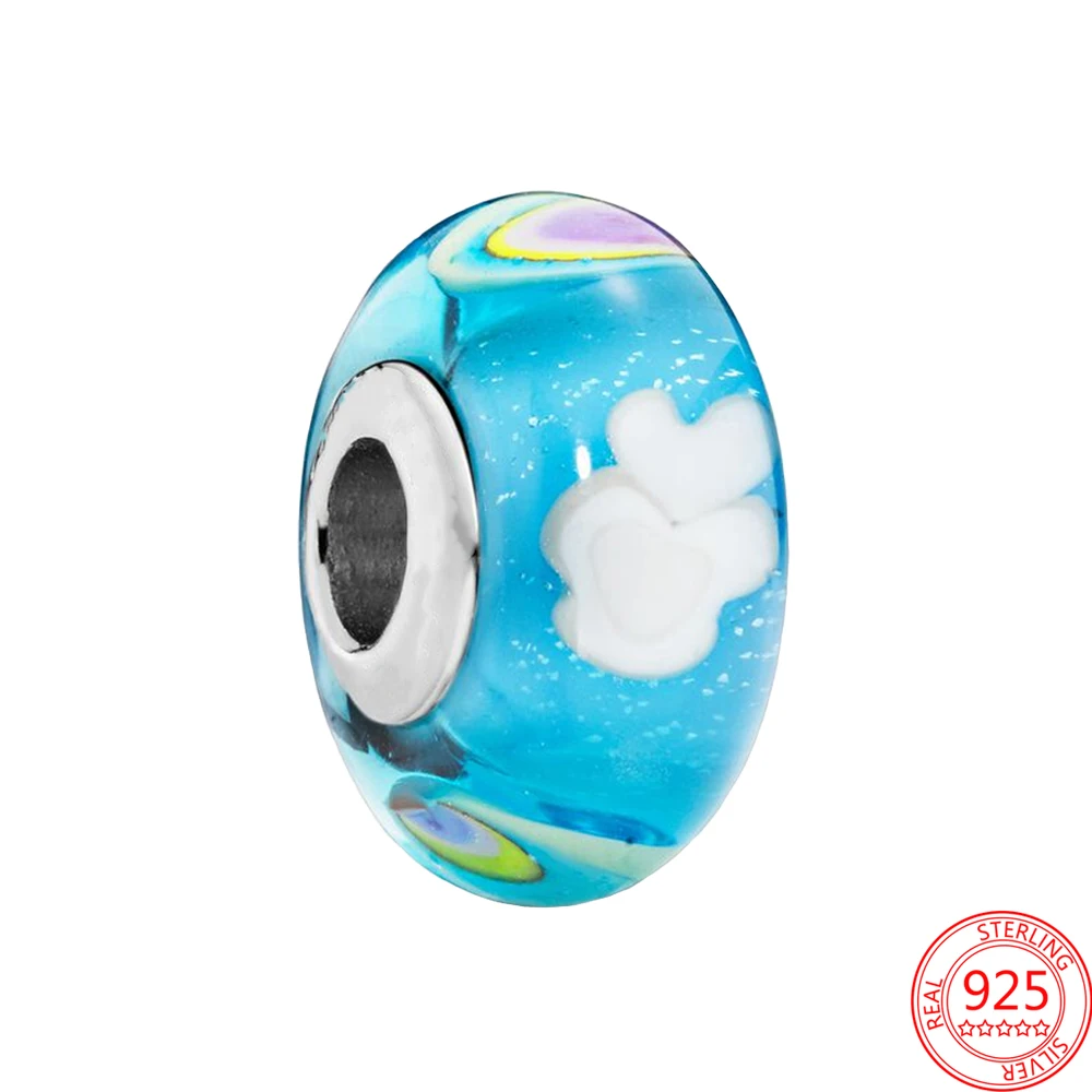 

Бусина-Шарм из серебра 925 пробы для браслета