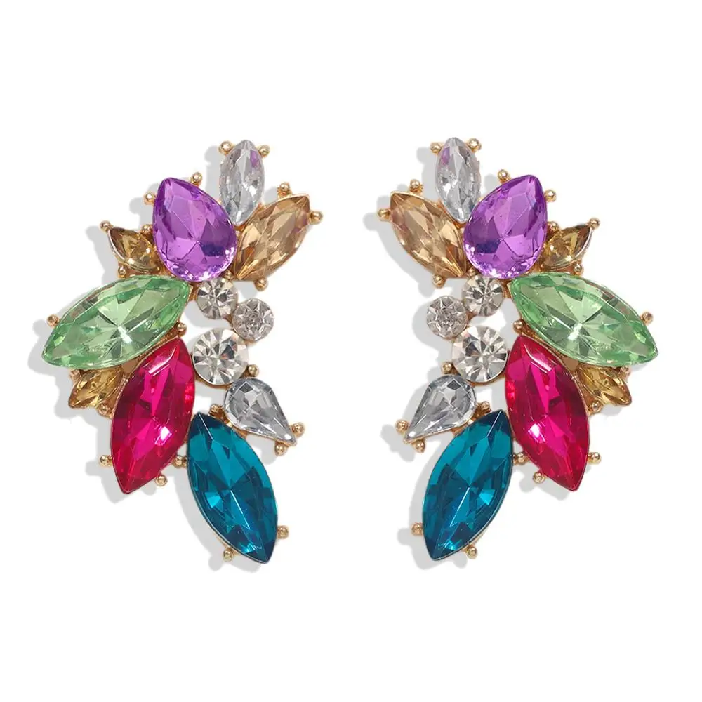 Лучшие женские Модные фиолетовые серьги с кисточками из бисера гвоздики ручной