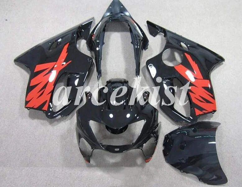 

Injection Mold New ABS Whole Fairings kit Fit for Honda CBR600F4 CBR 600 FS F4 1999 2000 99 00 Bodywork set black red