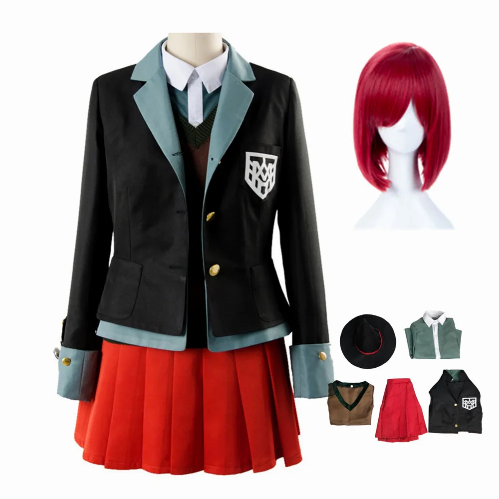 

Anime Danganronpa Magician Yumeno Himiko Cosplay Costume Halloween Clothes