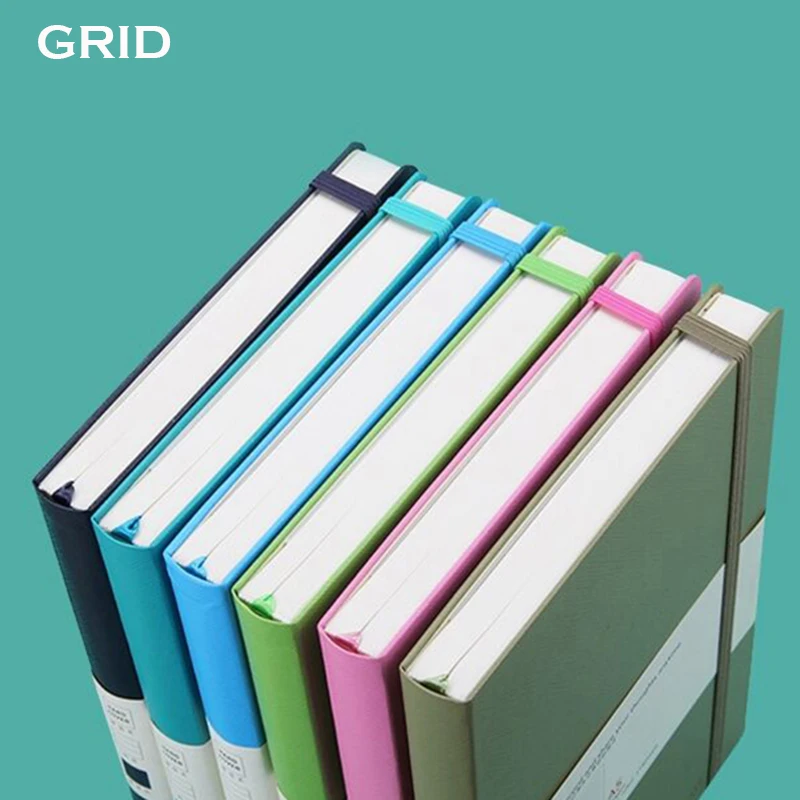 Бандажная сетка в горошек A5 мягкая обложка для дневника блокнота 228 страниц