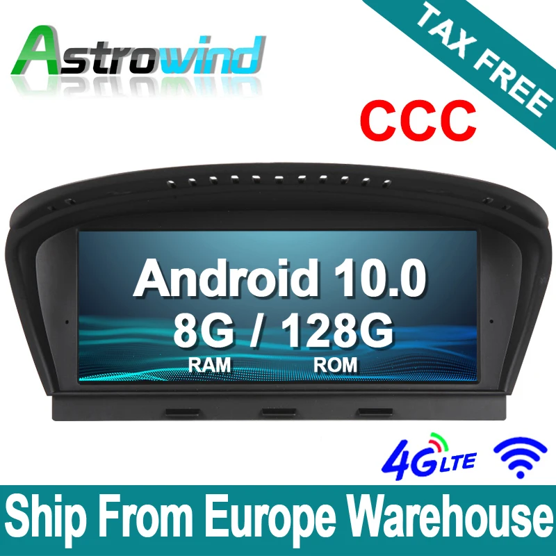 Автомобильный плеер 8 Гб ОЗУ дюйма ядер Android 10 0 GPS-навигационная система медиа