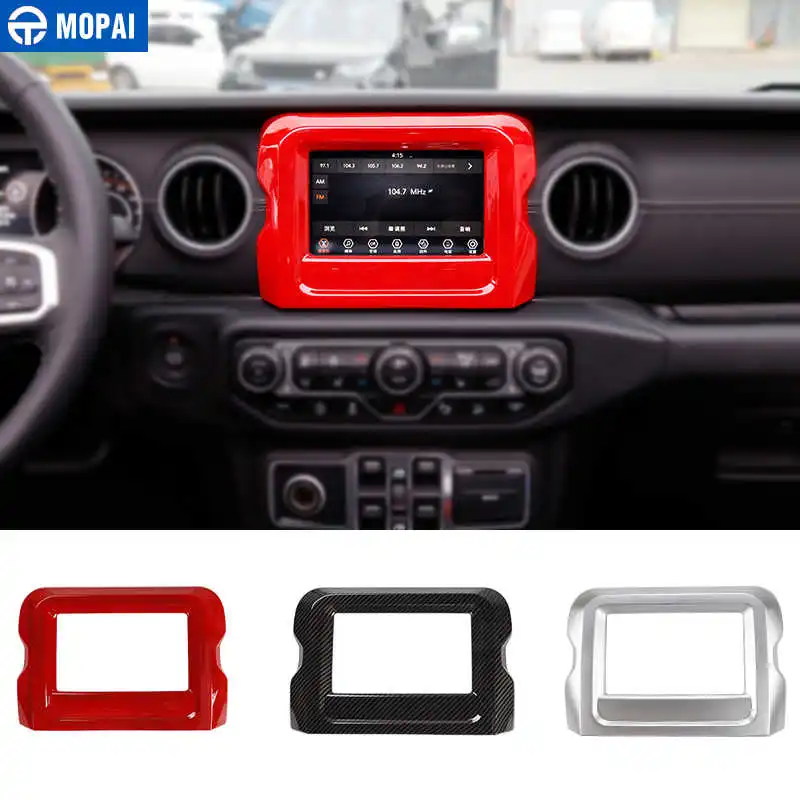 

Автомобильный чехол MOPAI 7 дюймов для GPS-навигации Декоративные наклейки аксессуары для Jeep Wrangler JL 2018 + для Jeep Gladiator JT 2018 +