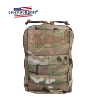 emersongear%c2%a0tactical 18x12 5x7cm utility pouch molle zip edc tool bag pocket holder universal airsoft hunting sport waist panel
