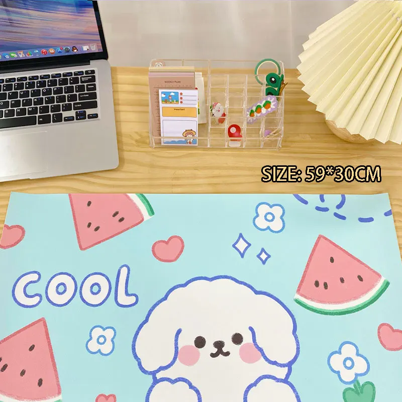 

Mouse Pad Cartoon Girl Heart Super Large Table Mat Student Waterproof Desktop Large Mouse Pad Custom