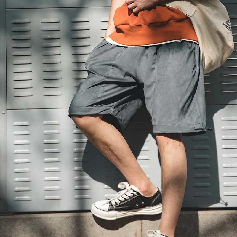

Green Cargo Army Joggers Shorts Men Loose Work Cotton Sports Classic Bigger Short Pants Casual Overalls Man Clothing