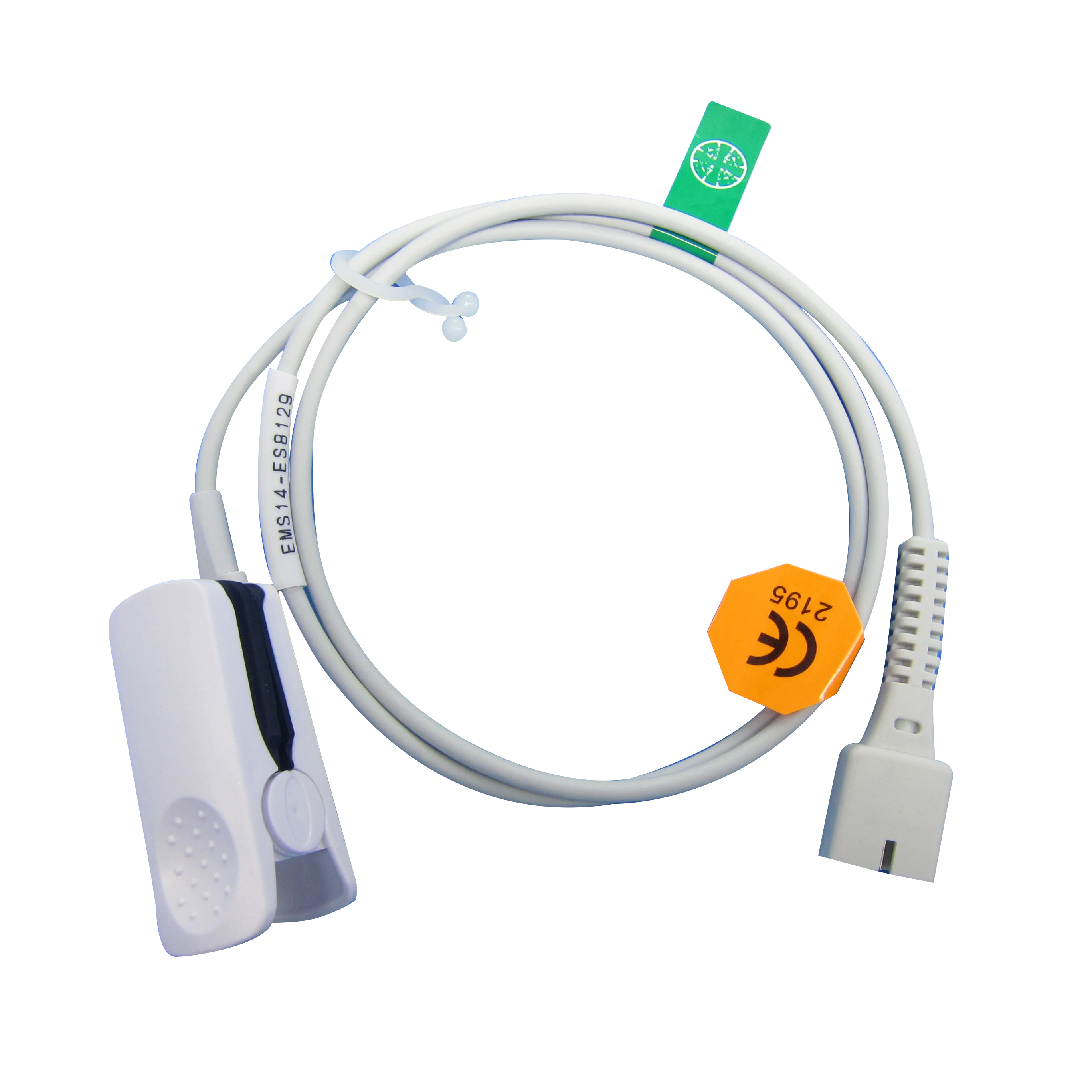 

Reusable SPO2 Sensor Long Cable Adult Child Neonate Finger Clip For Urit UT-100 Digital