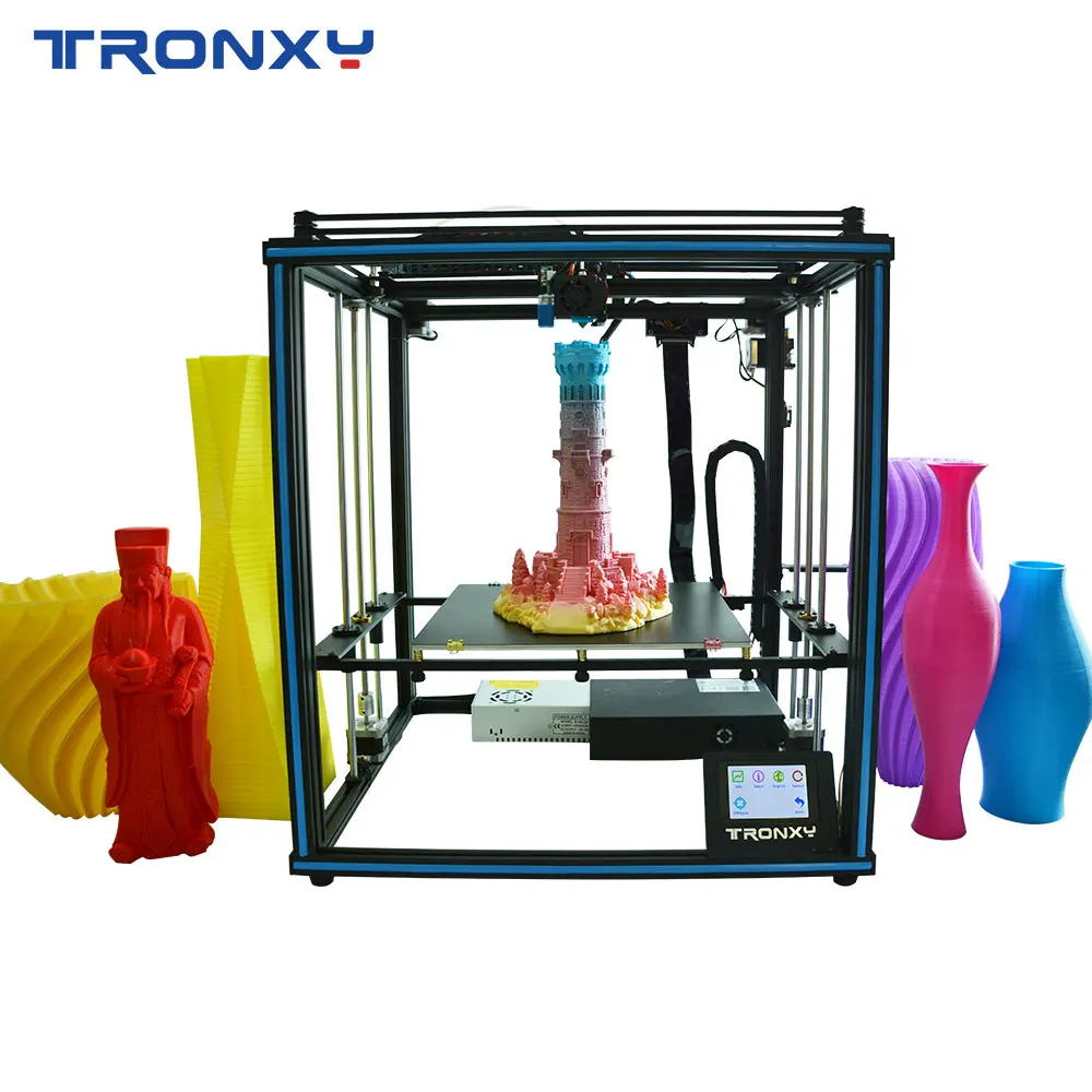 Tronxy X5SA X5SA-400 новые 3D-принтеры авто-Level большой Размеры предварительная сборка