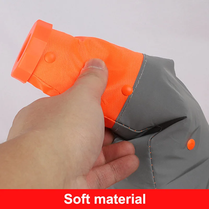 

70cm Height Collapsible Traffic Cones Multi Purpose Reflective Safety Cone Soft Foldable Road Cone