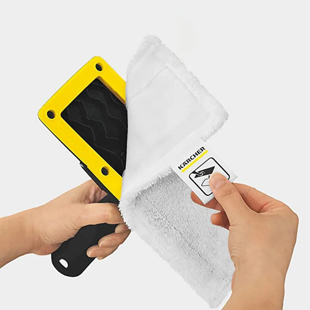 

2cps Cleaner Cloth Pads Mopping Cloth For KARCHER EASYFIX 2.863-259.0 SC1 SC2 SC3 Steam Cleaner Steam Mop Steam Floor Cleaners