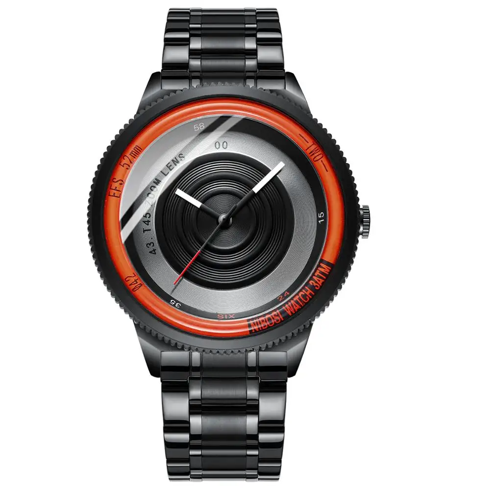 NIBOSI спортивные часы для мужчин Топ Бренд роскошные Новые 2020 кварцевые мужские