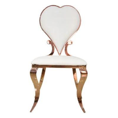 

Factory direst sale modern creative design metal PU leather durable dining chair with backrest for dining room restauran