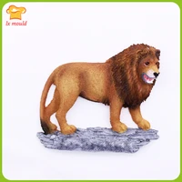 lxyy mould lion silicone sugar art cake mold jungle zoo art craftv