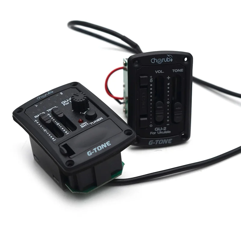 Херувим G тон серии акустическая укулеле гитара предусилитель GU 2 пьезо пикап