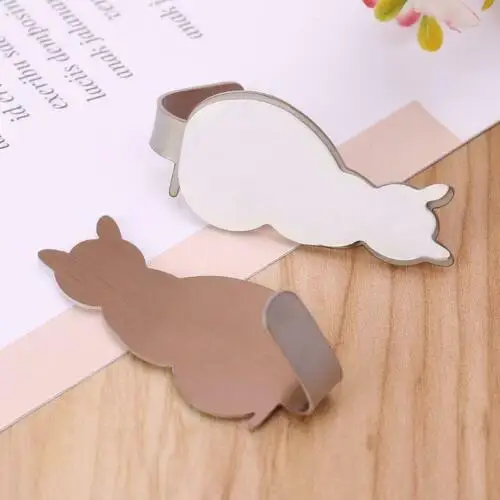 

2Pcs/Set Self Adhesive Cat Pattern Storage Holder Wall Mounted Nail Free Hanger Hat Coat Key Hooks Bathroom Kitchen Decoration