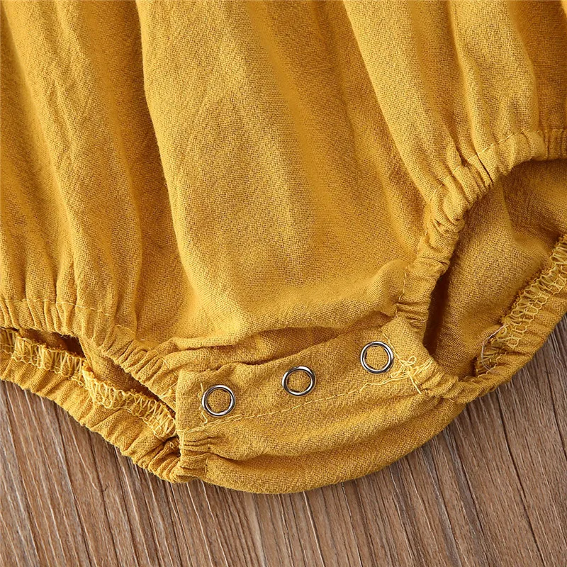 Бесплатная доставка Одежда для новорожденных девочек боди с расклешенными