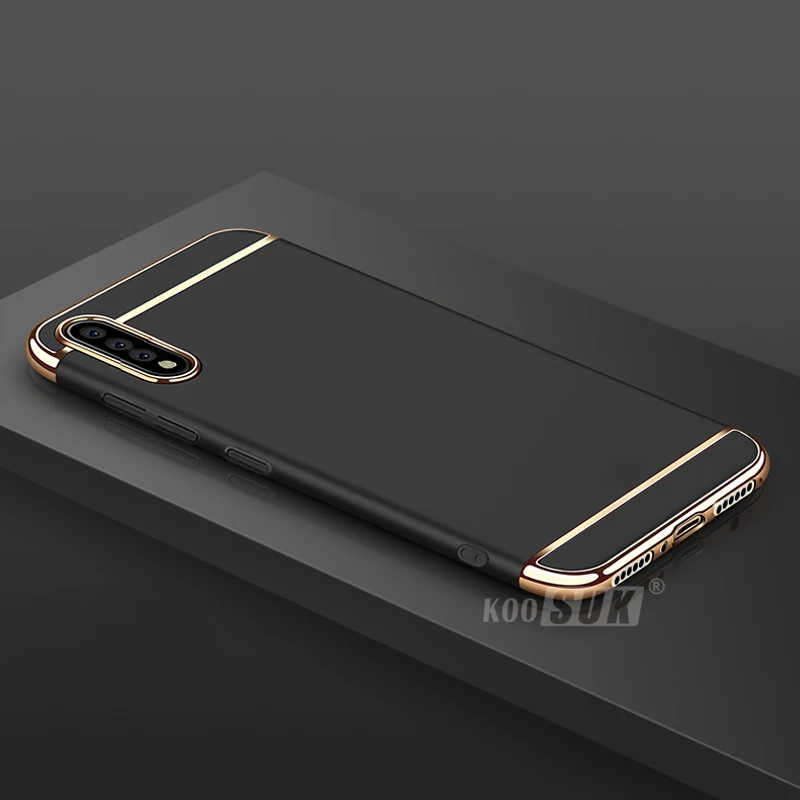 Высокое качество задняя крышка для Samsung Galaxy A50S A30S A40S A50 чехол позолоченный