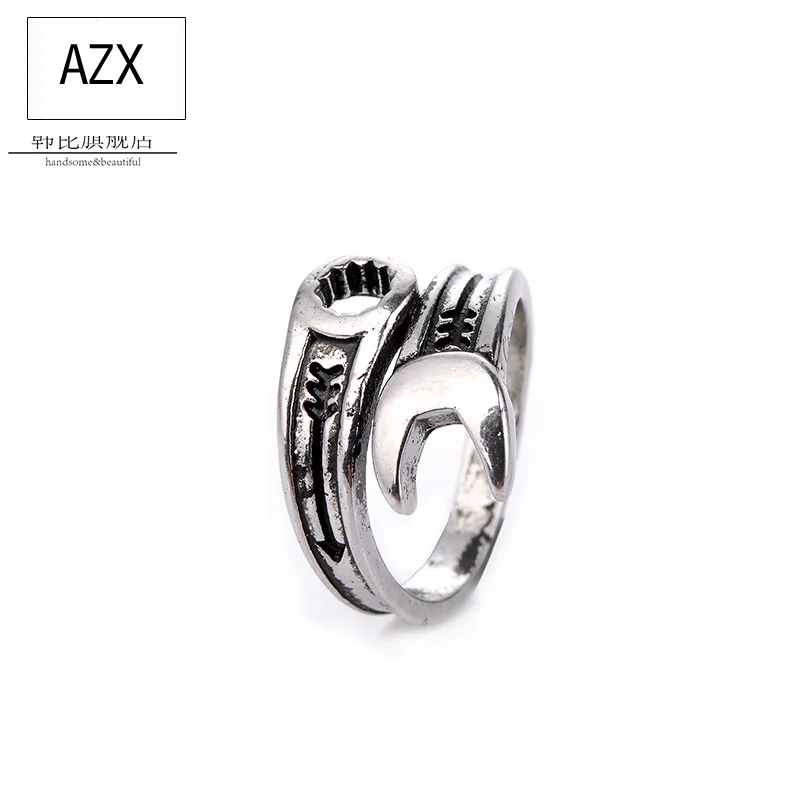 Модный мужской гаечный ключ металлический Серебряный цвет модный дизайн гаечное