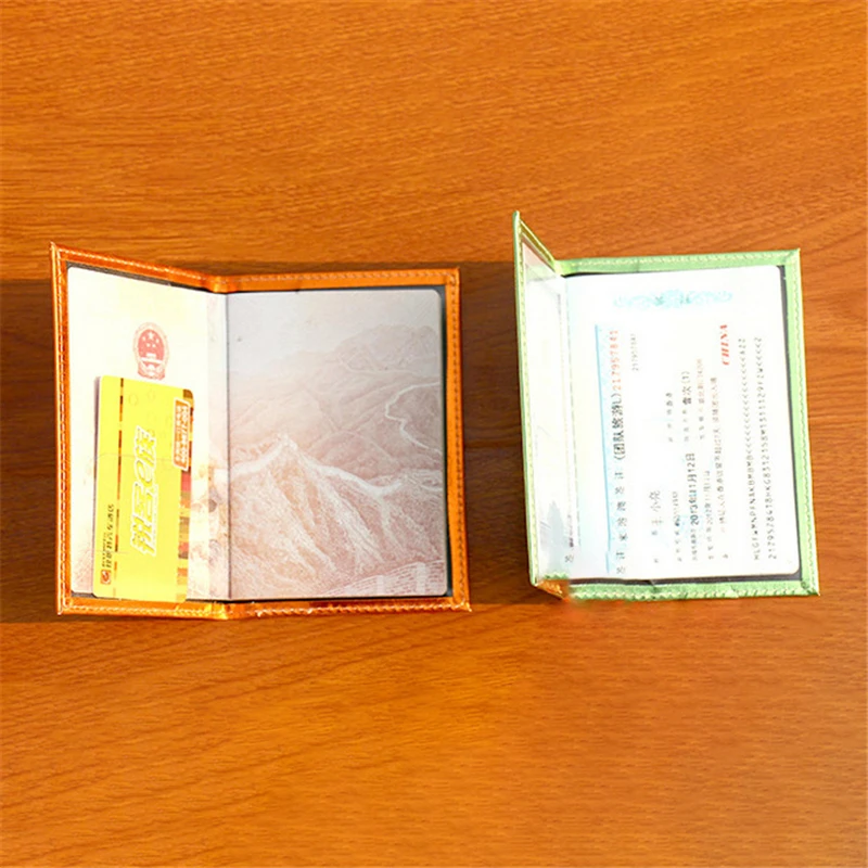 PACGOTH мода кожзам для женщин держатель паспорта пары девушек мужчин путешествий