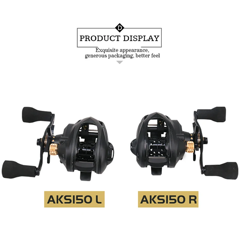 

2019 Baitcasting reel Full Metal Spool Subject Carbon Cloth Brake 7.2:1 6+1BB High Speed Lure Wheel pesca Fishing Reel Tackle
