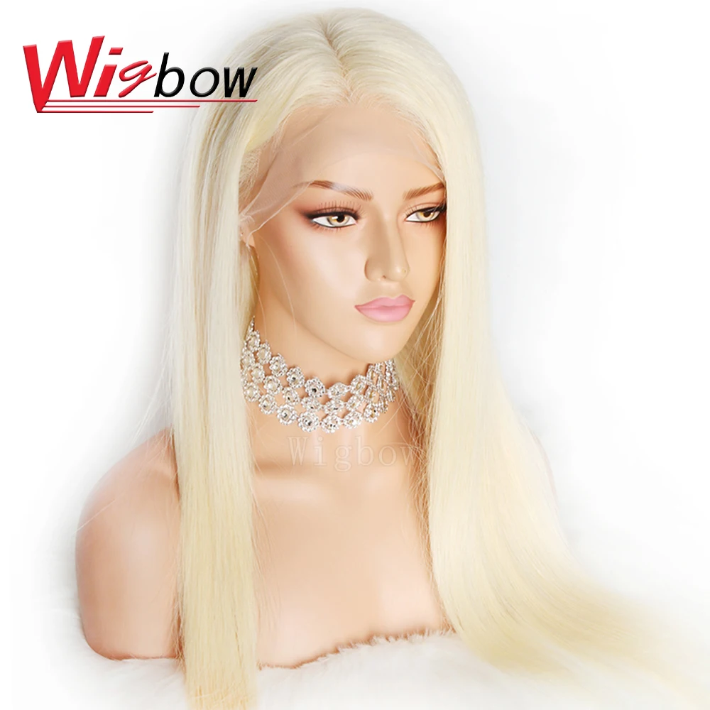Wigbow OneCut волосы Remy перуанские прямые полноразмерные парики из человеческих волос