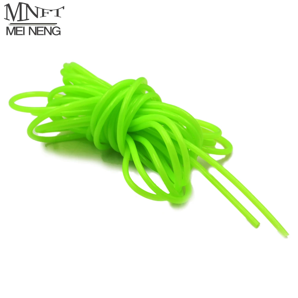 

MNFT 5M Fishing Night Luminous Tube Green Soft Silicone Fishing Sleeves Fishing Rig Hook Line Glow Pipe Light Tackle