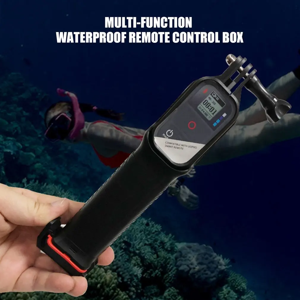 Для Go Pro селфи палка плавающая ручка монопод+ Водонепроницаемый WiFi умный пульт дистанционного управления для Gopro HERO7 6 5 4 3