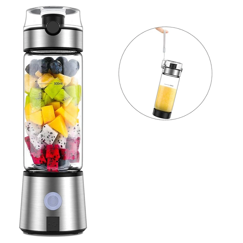Smoothie Blender Personal Rechargeable Portable Juicer Cup Multifunctional Small for Shakes and Smoot |