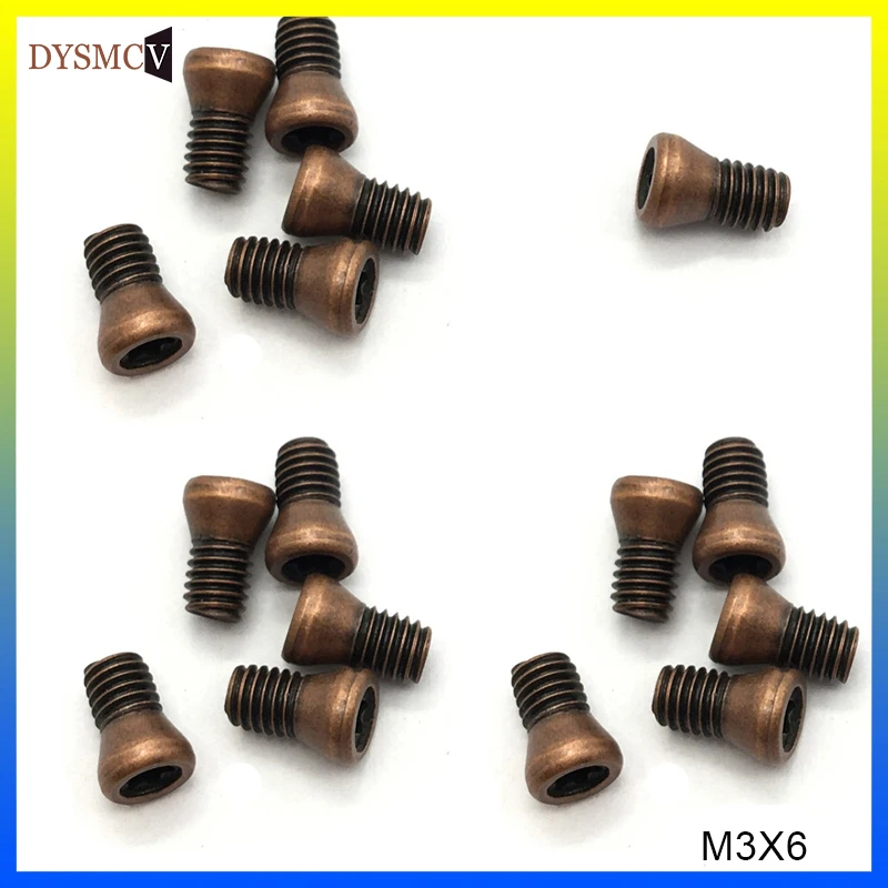 100 шт. M3 * 6 8 10 12 M3.5 Torx вставные винты для замены карбидных вставок токарные
