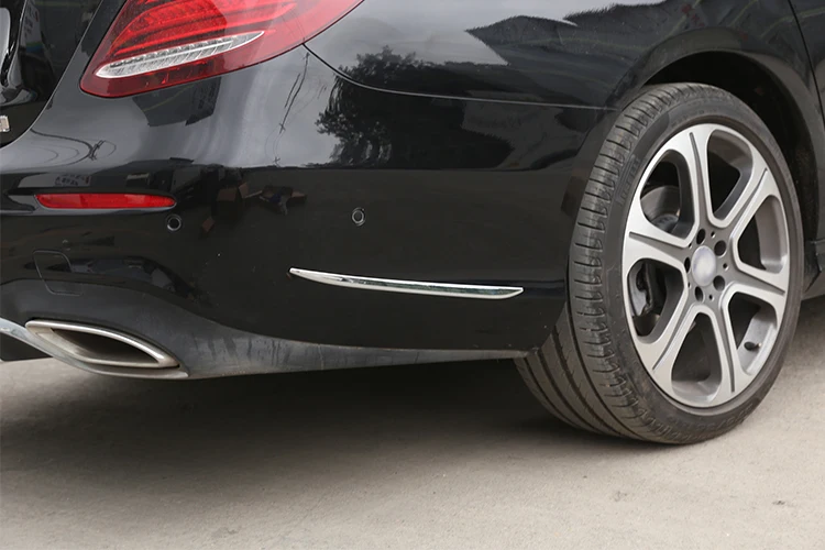 ABS боковой молдинг декоративные полоски отделка стикер для Mercedes Benz E класс W213 E200l 300l AMG автомобильные аксессуары