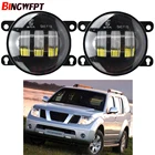 1 пара H11 светодиодный туман светильник Лампа переднего бампера светильник для Nissan Pathfinder Закрытое вездеход R51 2005 2006 2007 2008-2012