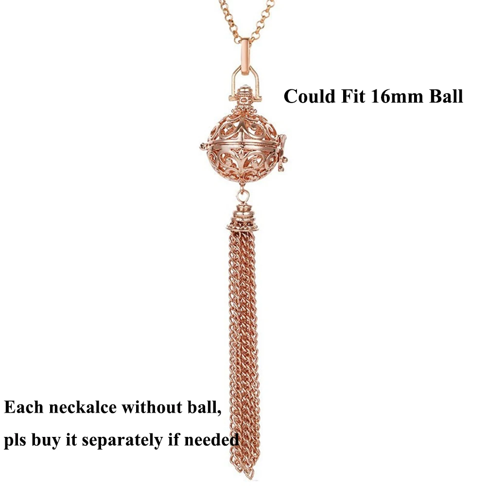 Mexico Chime Music Bell Angel Ball Caller Locket Necklace Tassel Pregnancy Perfume Aromatherapy Diffuser | Украшения и аксессуары